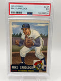 1953 Topps Mike Sandlock PSA 5
