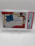 2013 Panini Prominence Travis Kelce Rated Rookie Patch Auto 086/200 PSA 9 Autograph