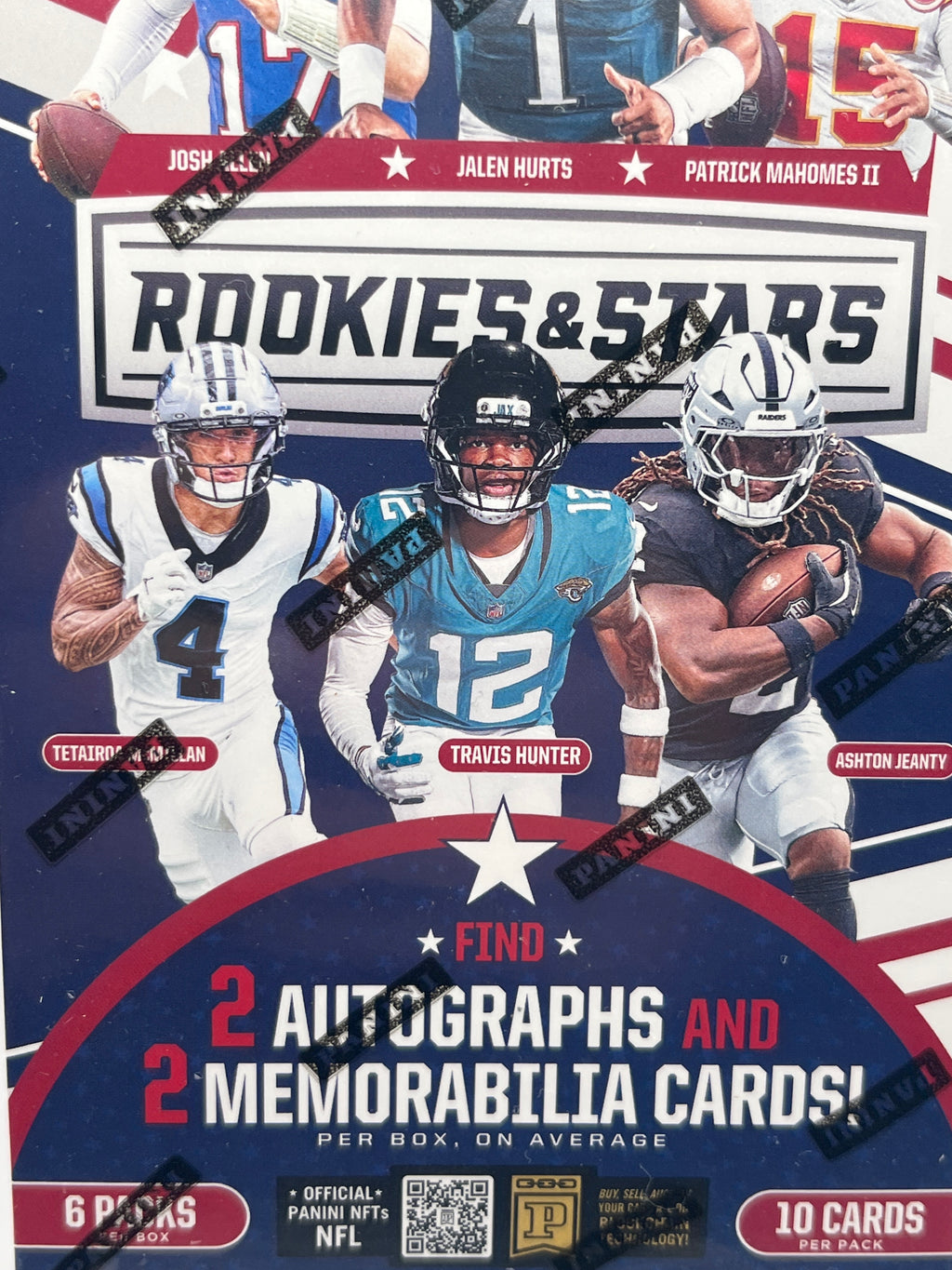 2025 Panini Rookies and Stars Hobby Box