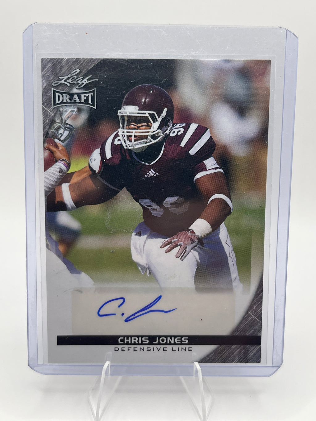 2016 Leaf Chris Jones Rookie Auto