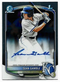 2025 Bowman Chrome Sean Gamble Rookie Auto - On Card! First Round Pick 2025