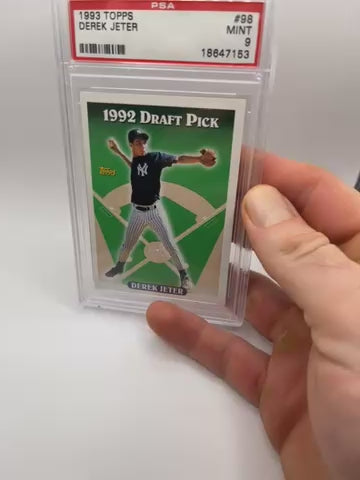 1993 Topps Derek Jeter PSA 9 Rookie Card #98