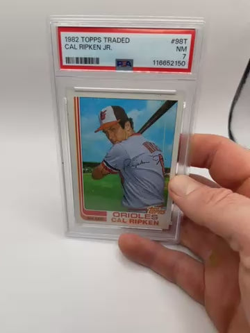 1982 Topps Traded Cal Ripken Jr. PSA 7 #98T